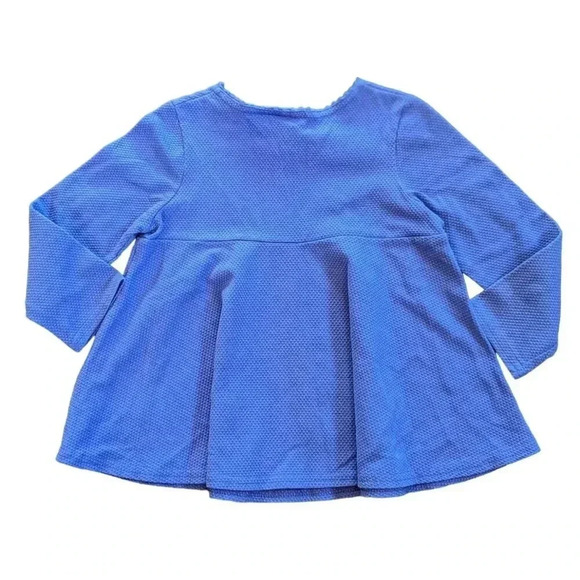 Vintage 90s Color Circuit Girlswear Purple Cotton A-line Top Girls 6X - Picture 5 of 6